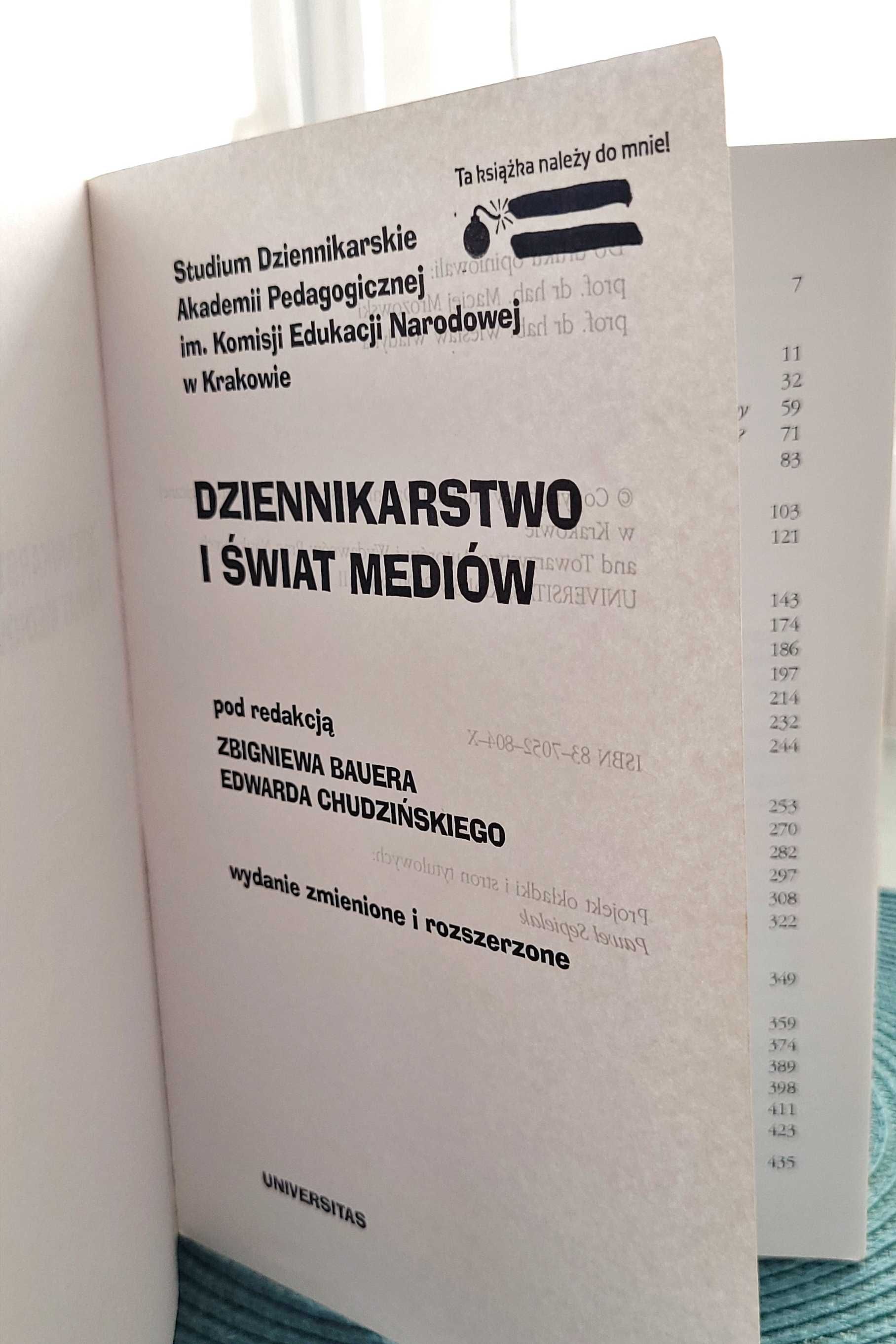 „Dziennikarstwo i świat mediów” Zbigniew Bauer, Edward Chudziński