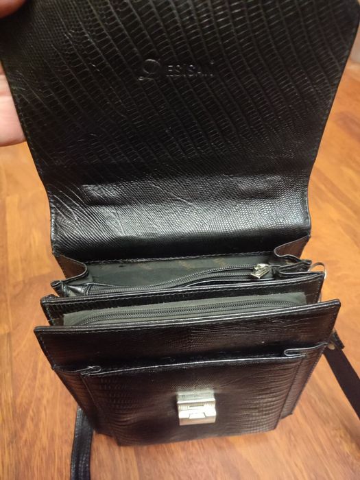 Шкіряна чоловіча барсетка Desisan