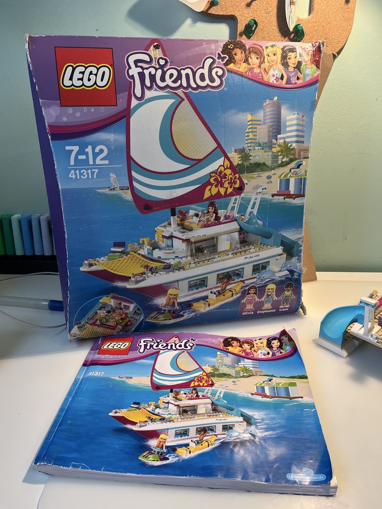 Lego friends słoneczny katamaran 41317