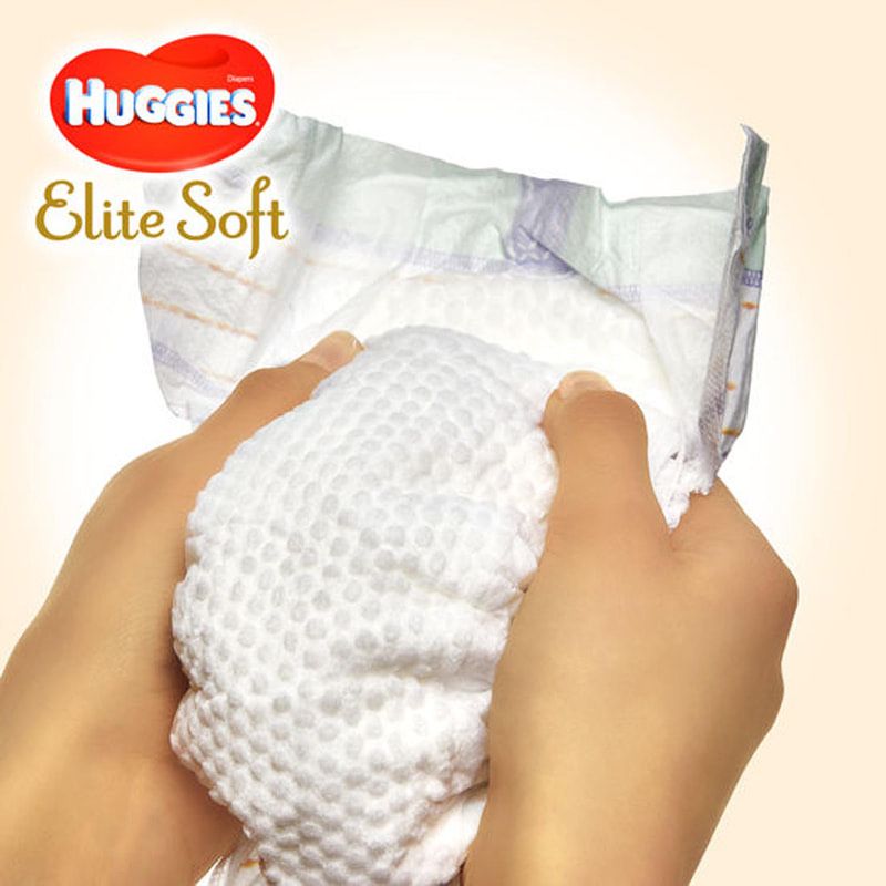 Huggies Elite Soft 2 р. (4-6 кг.) 82 шт.