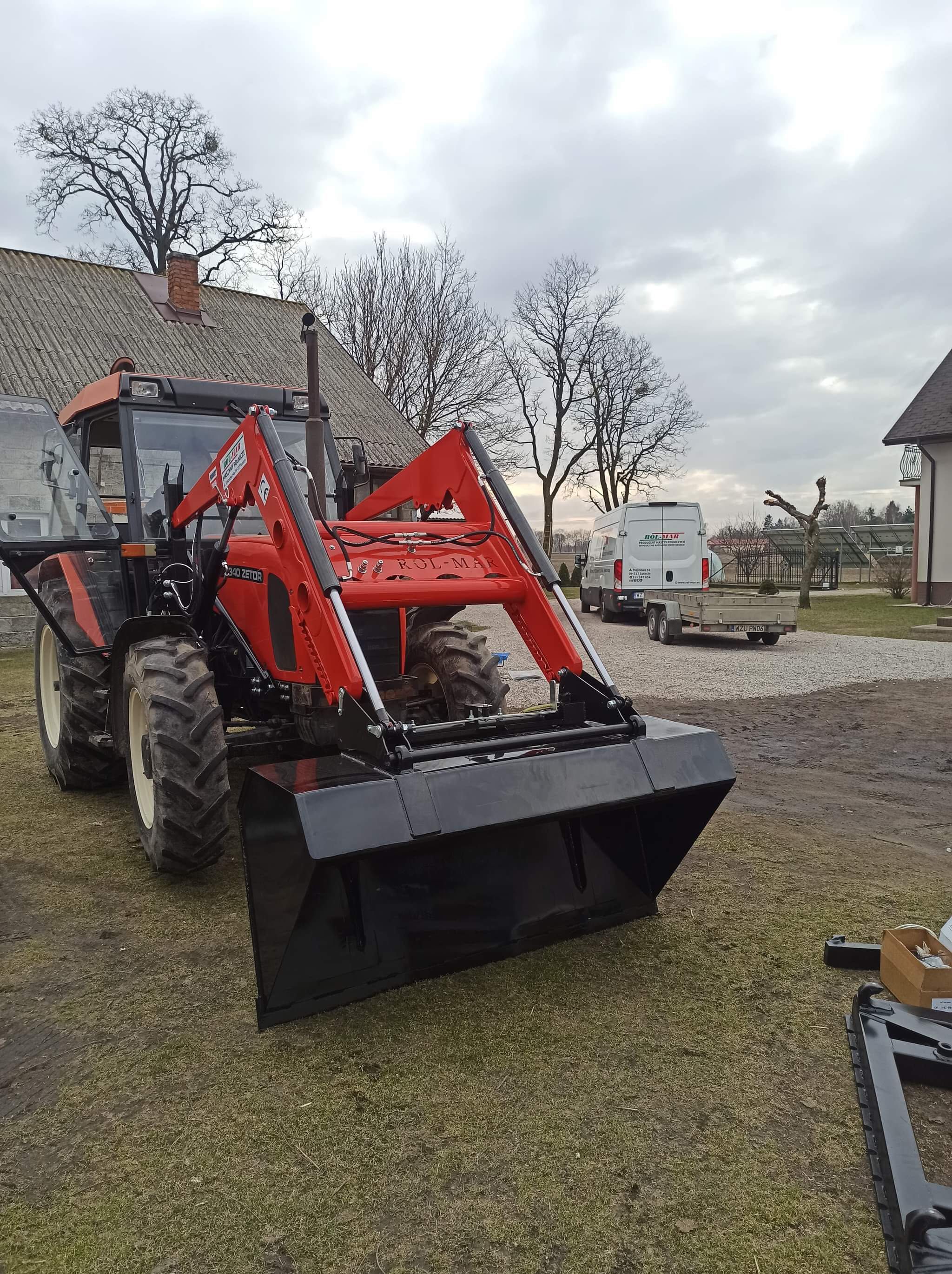 Tur Ładowacz Zetor 7340, 6340 ursus 912 914