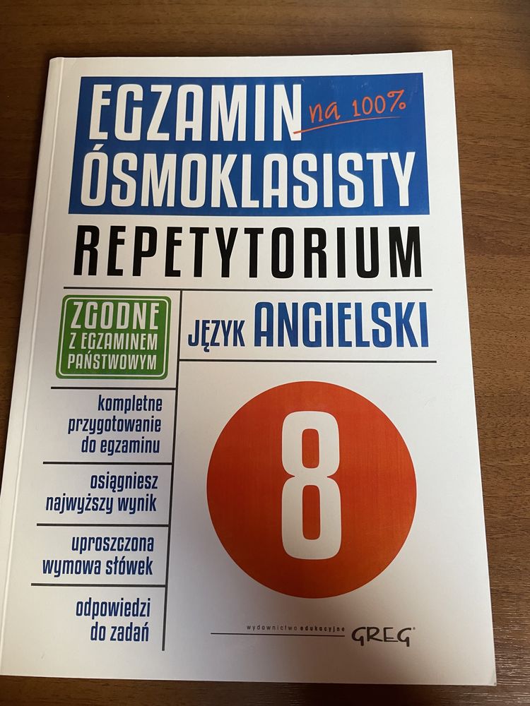 Zestaw książek egzamin ósmoklasisty 8-klasisty nowa era