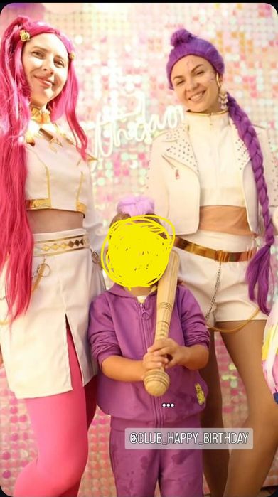 Костюм K POP Huntrix/Хантрікс, перука. Косплей