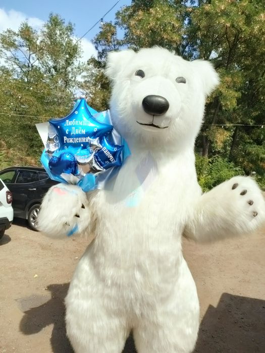 Вітання Поздравление Лабубу Белого белый Мишка Панда Стич Зайка Тедди