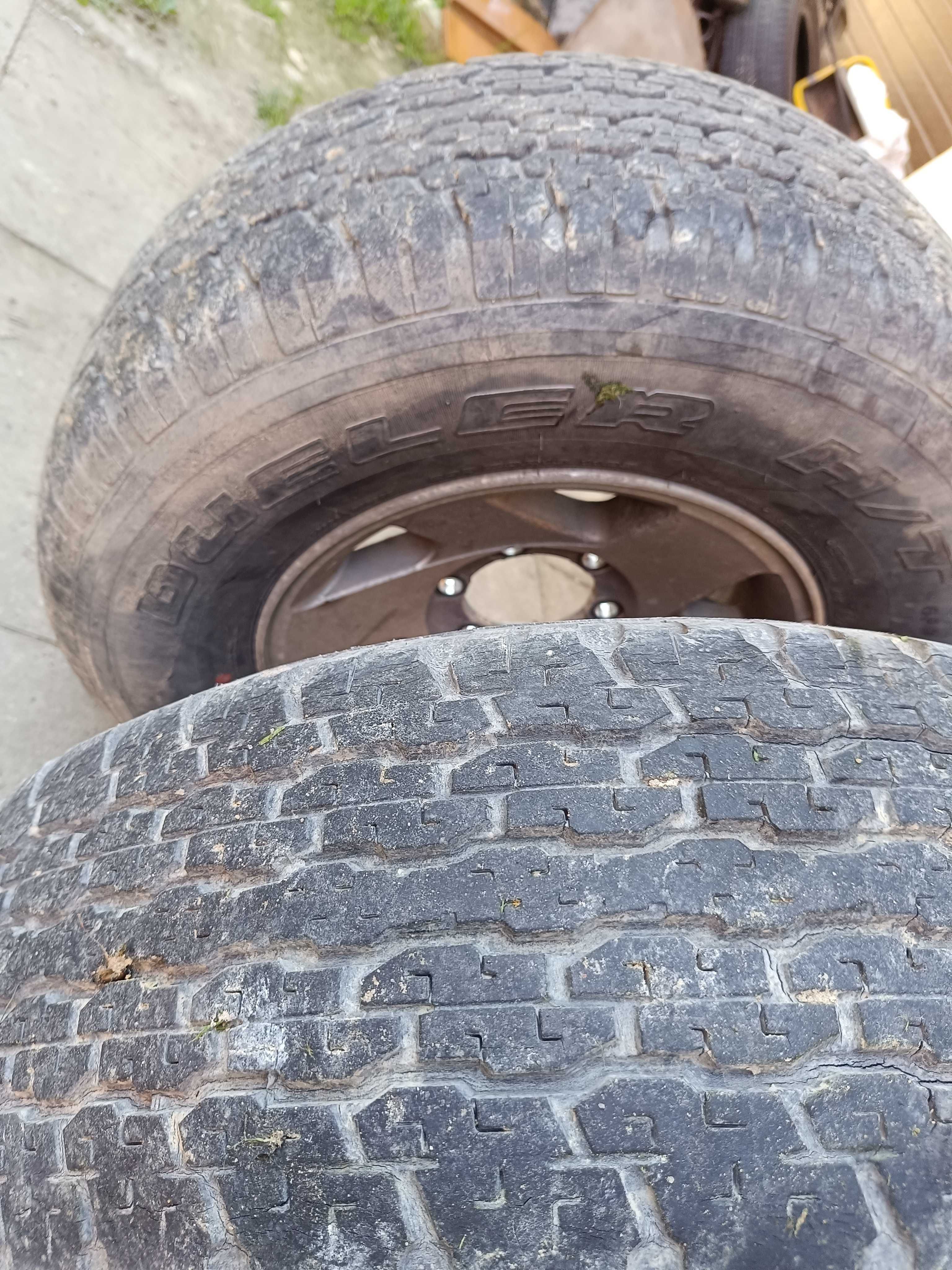 Koła teren 4x4 Mitsubishi L200 Pajero 6x139.7 Bridgestone 265/70 R16