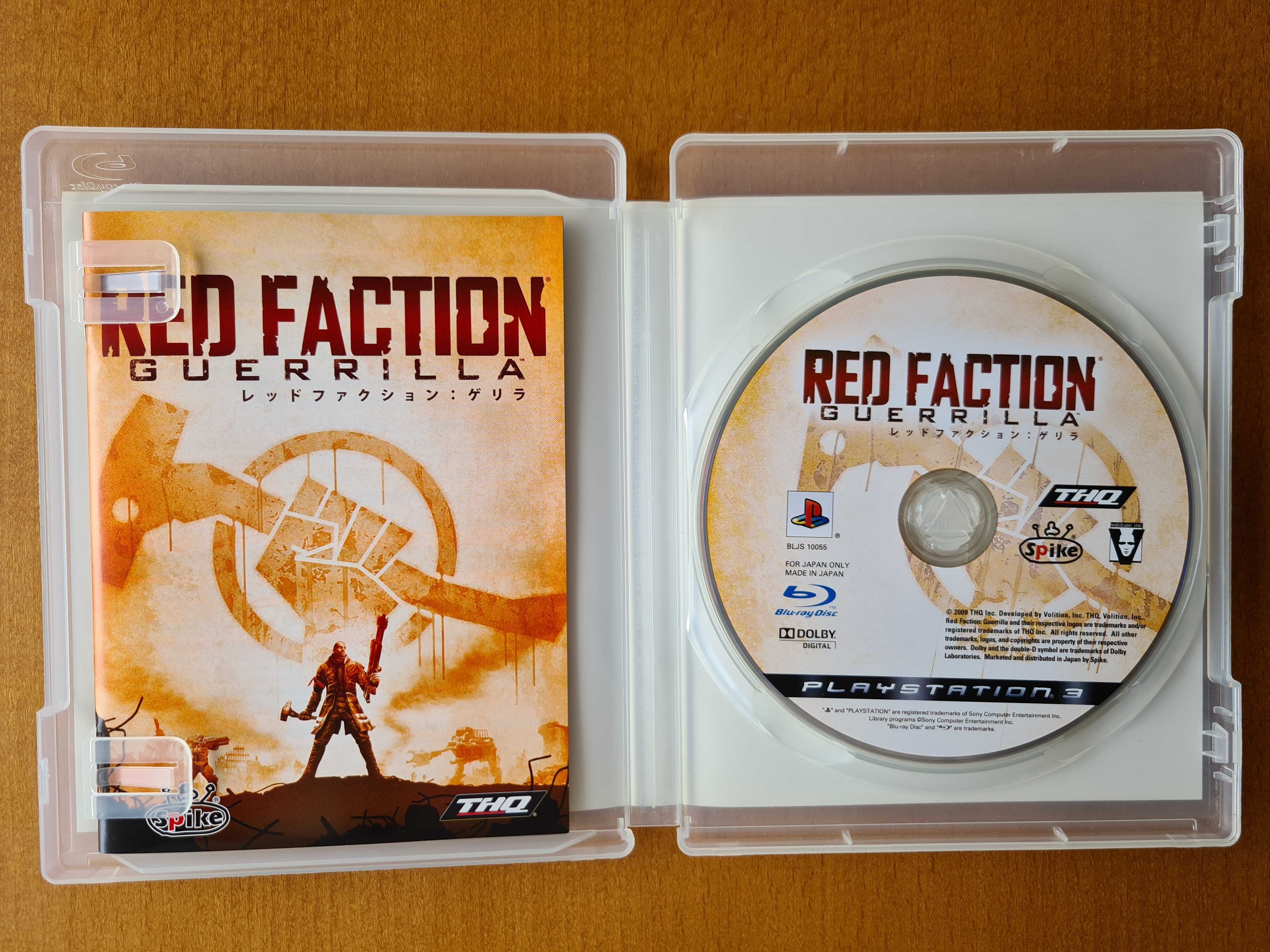 Gra RED FACTION Guerrilla playstation 3 PS3 w j. japońskim