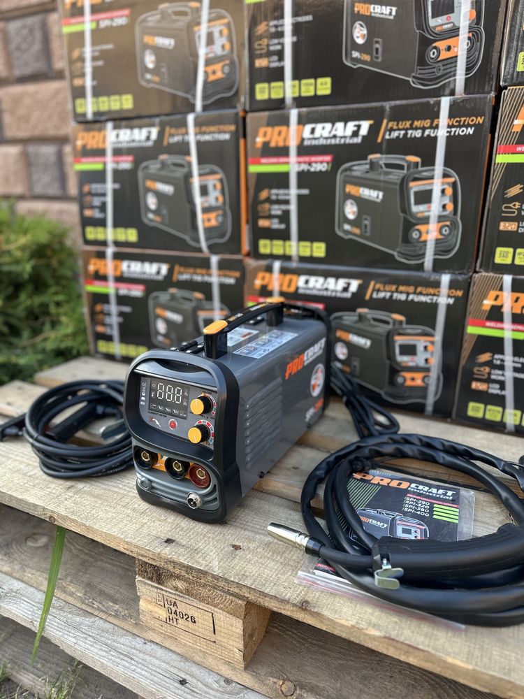 Сварочний полуавтомат Procraft Industrial Spi 290 + 1кг флюс проволки