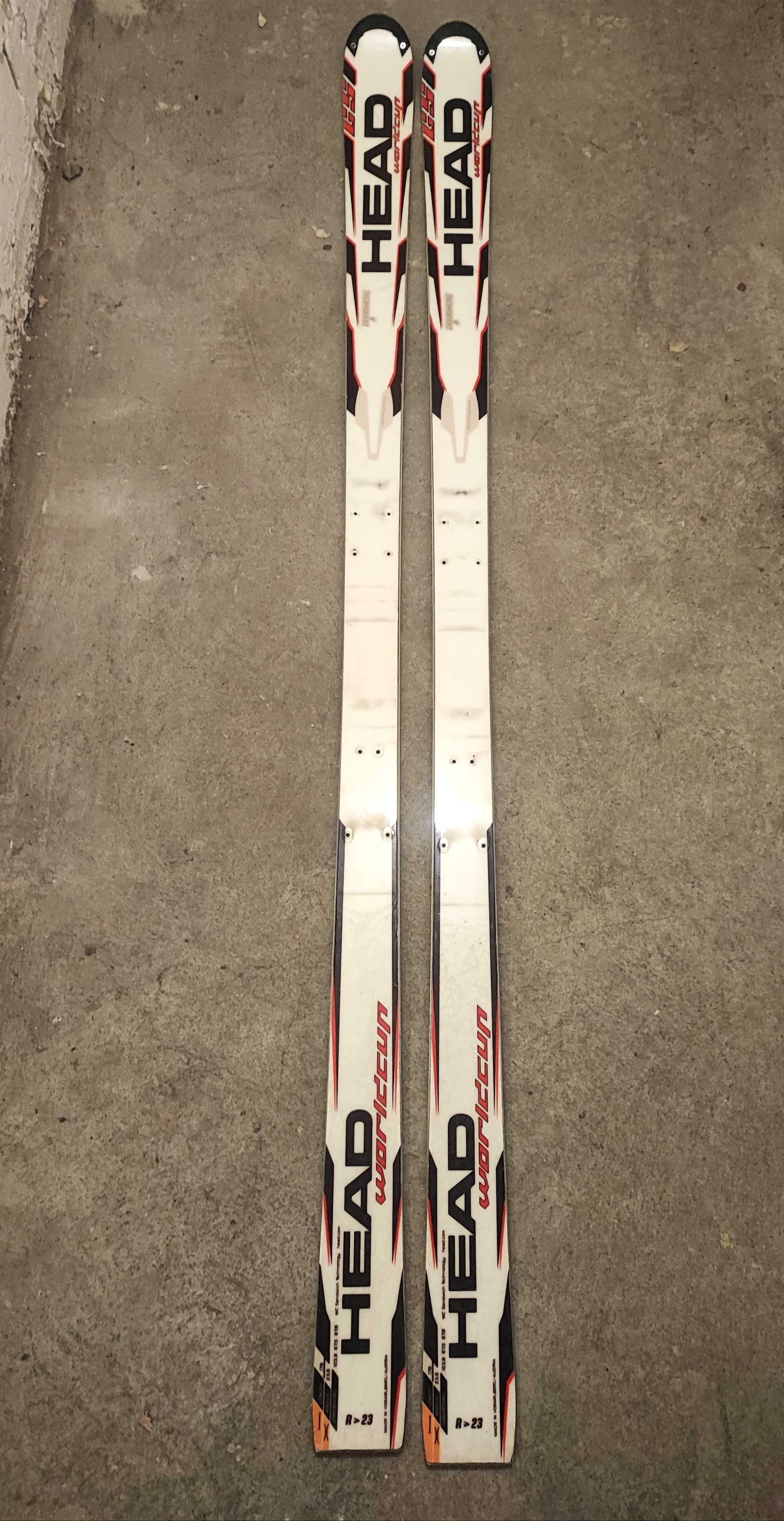 Narty Head World Cup GS 178 cm WC Sandwich bez wiązań