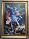 Michał Archanioł - olej na płótnie
