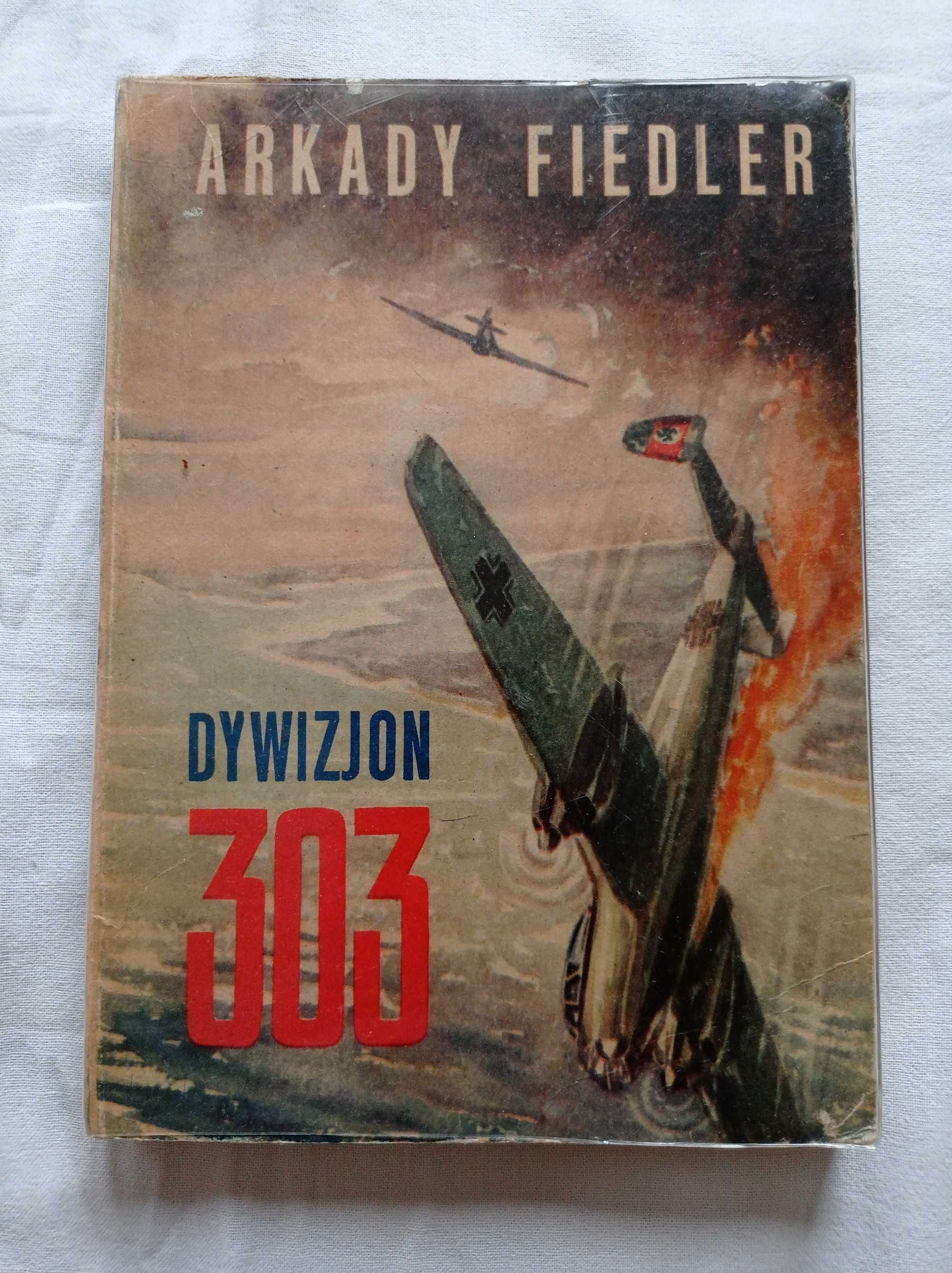 Arkady Fiedler Dywizjon 303 plastikowa okładka 1971