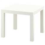 Mesa de Apoio LACK Branca IKEA (55x55 cm) - Bom Estado