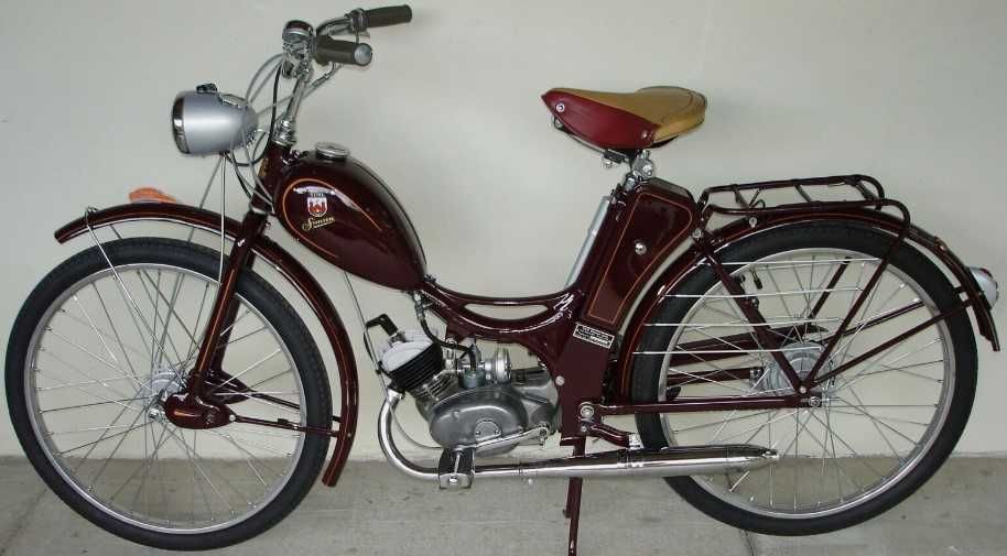 Motorower Simson SR 1, 2 Tłumik Kolanko Wydech Komplet NOWY !!