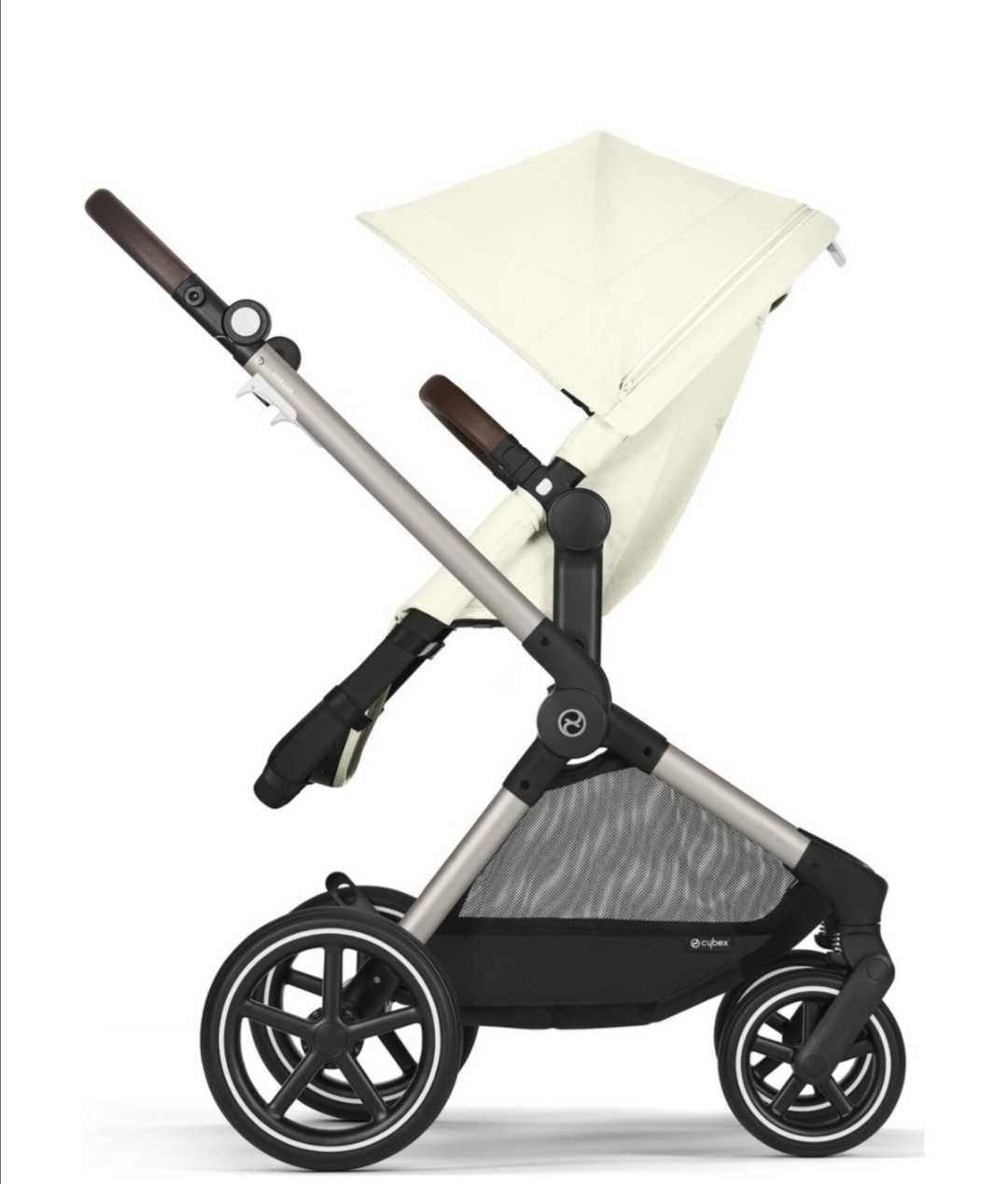 Stan idealny Cybex Eos Lux - wózek 2w1 z wymienną gondola spacerówka