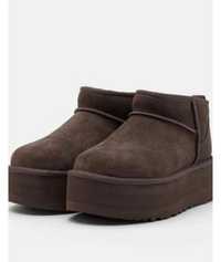 Оригинал Ugg platform mini коричневі