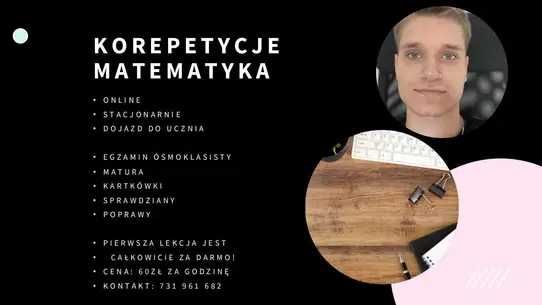 Korepetycje Matematyka na rok 2025/2026 Mielec i okolice