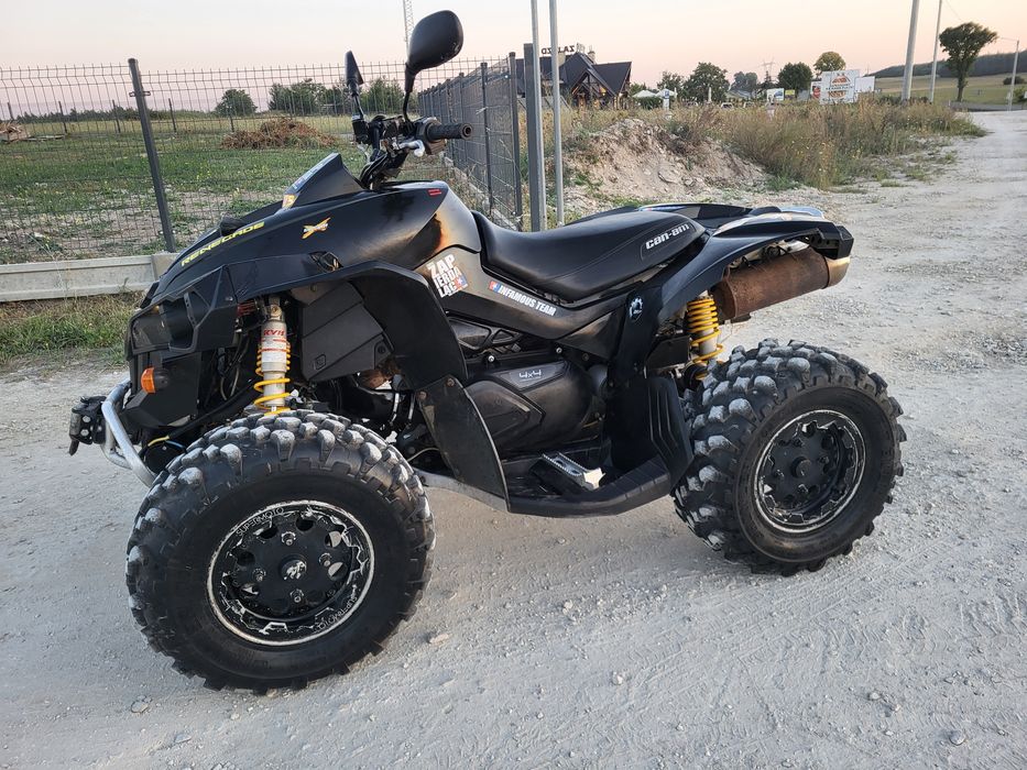 Can am renegade 800 4x4 ZAREJESTROWANY  ( nie polaris grizzly kodiak )