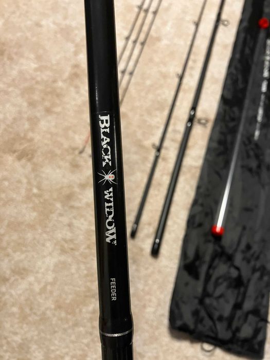 Daiwa Black widow feeder 3,60m/150g c.w. + dodatkowe szczytówki.