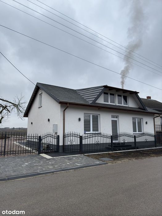 Dom, mieszkanie umeblowane, do zamieszkania z budynkiem gospodarczym