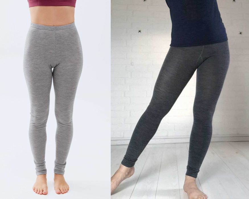 Жіночі колготи і легінси з вовни мериноса. Термобілизна ТМ WoolenKo