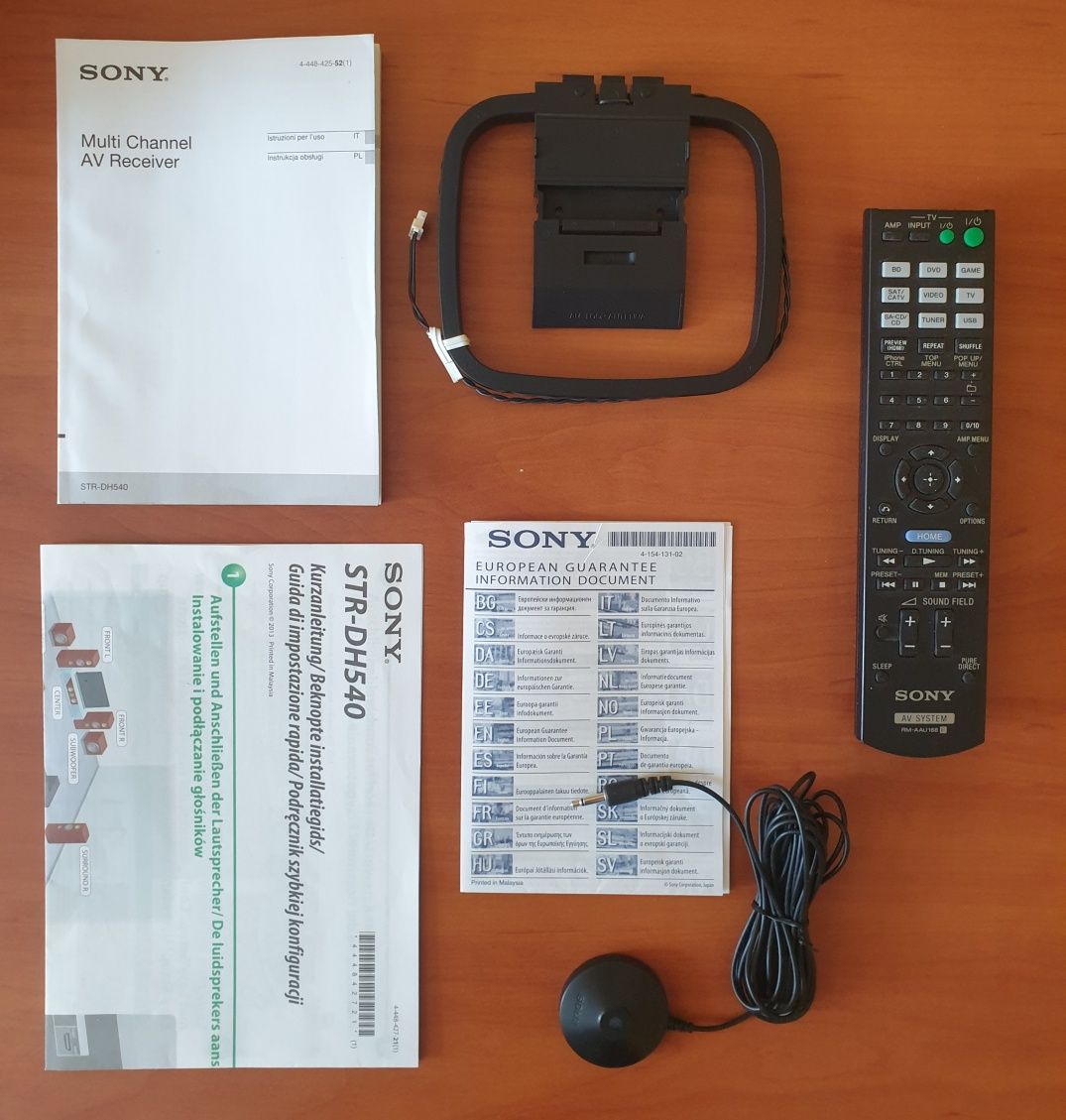 Sony STR-DH540 5.2. amplituner 145W