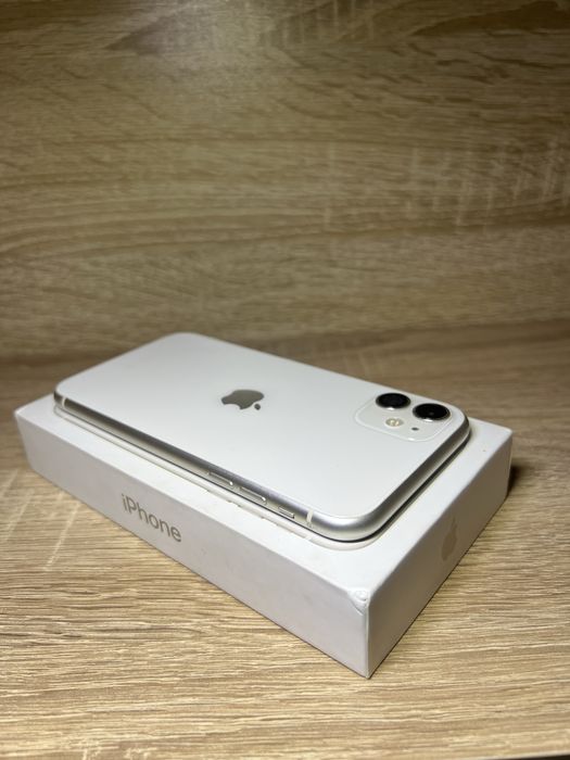 iPhone 11 64GB Biały + pudełko + akcesoria