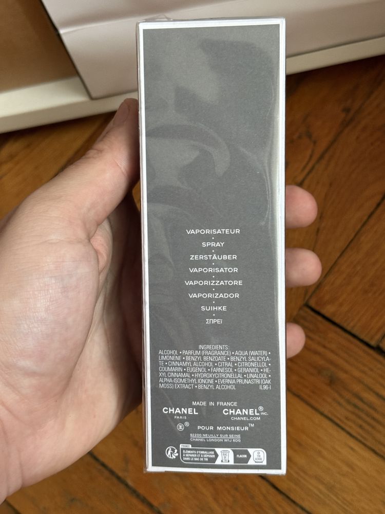 Chanel POUR MONSIEUR 100ml