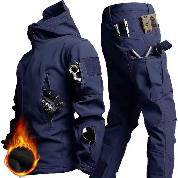 Утеплений тактичний костюм Softshell ,тактический костюм Софтшел