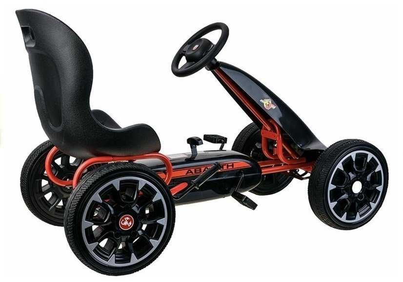 Gokart ABARTH Czarny Koła EVA/tylko wysyłka