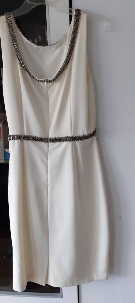 Sukienka ecru MaxMara r 38