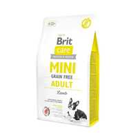 Сухий корм для собак міні порід Brit Care GF Mini Adult Lamb з ягням