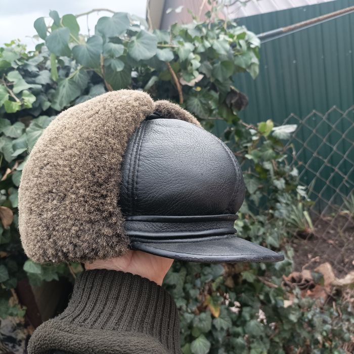 Зимняя шапка на овчине 58-59р