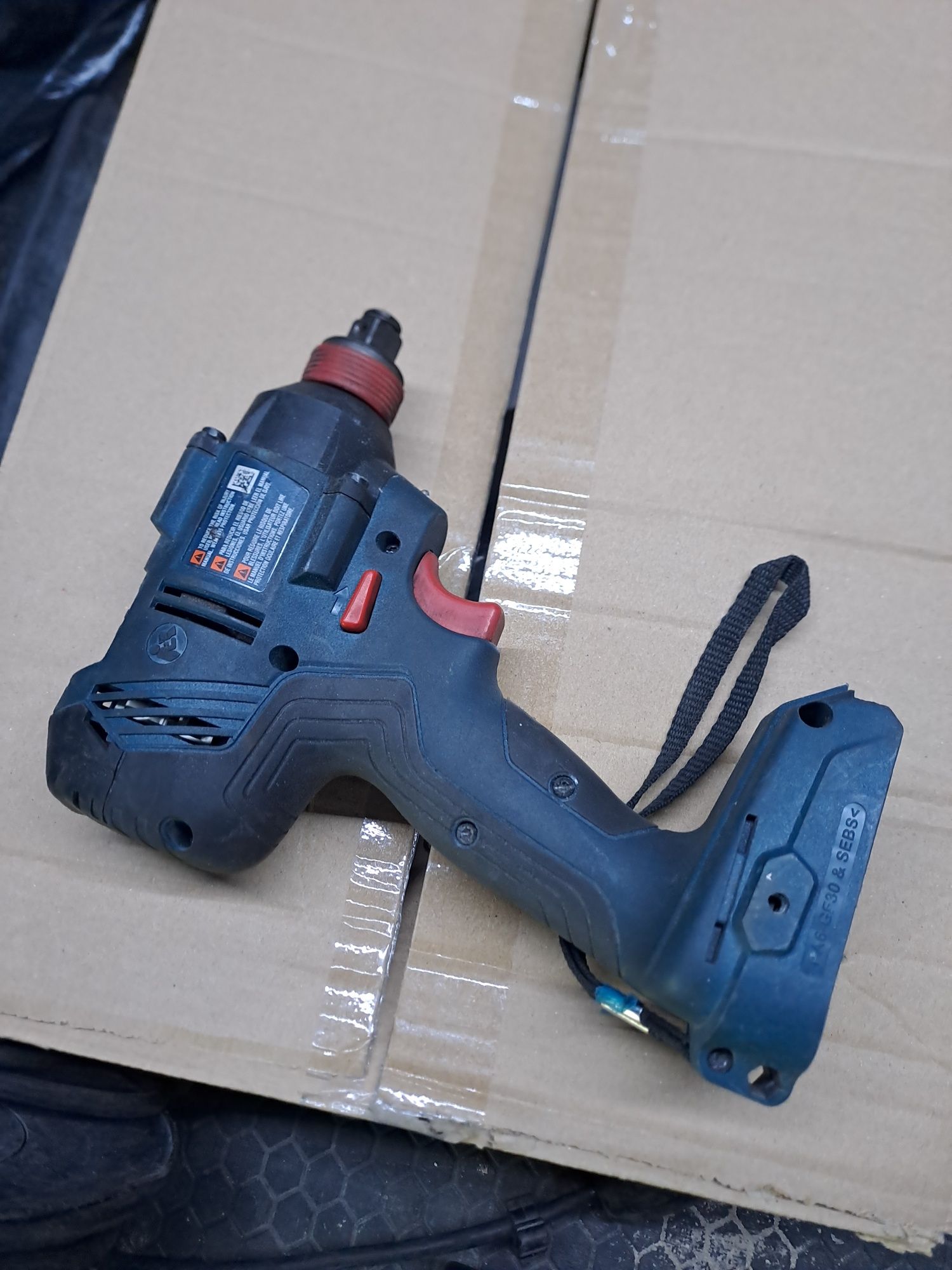 Bosch Gdx18v-1600 maquina de impacto