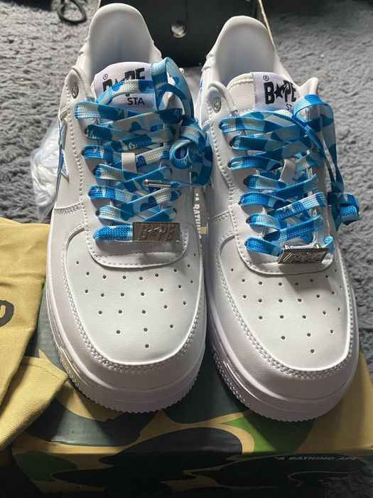 Bape sta Camo white blue (2022)