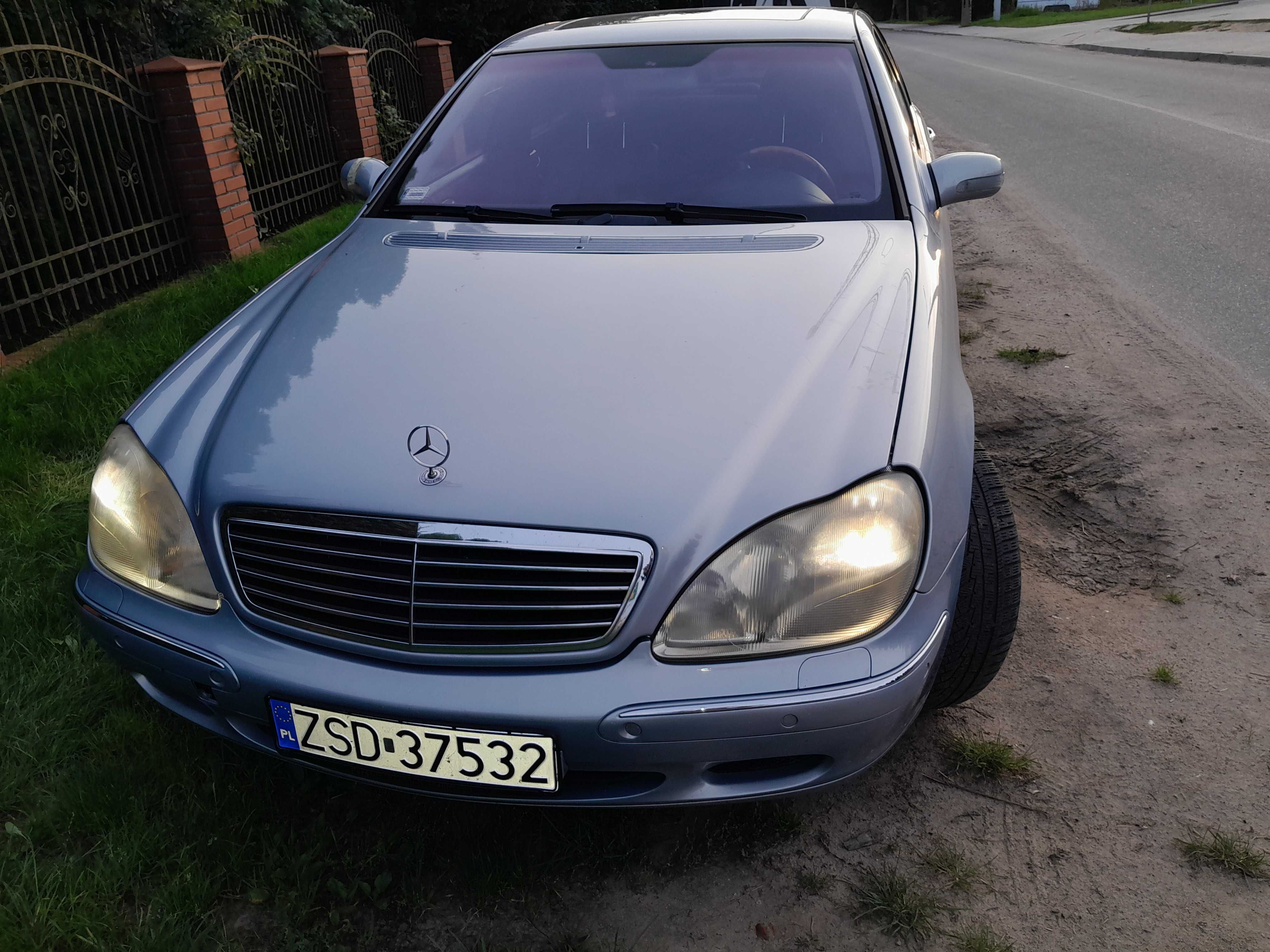 Mercedes s klasa w 220 zamiana