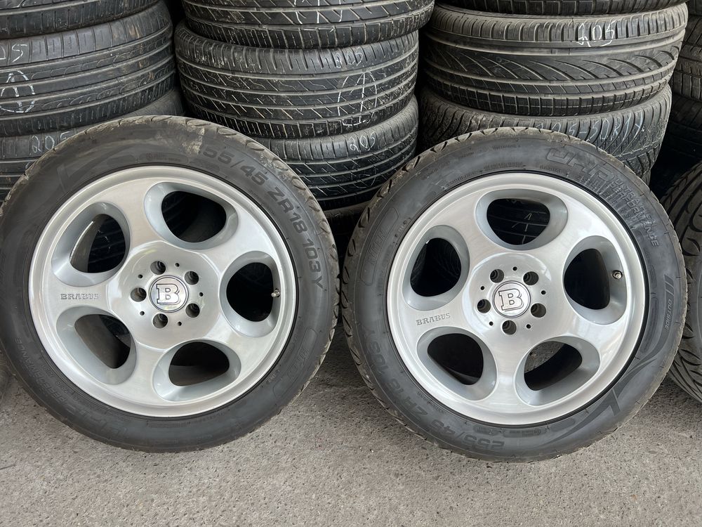 Felgi aluminiowe 4szt.2-112 R18 BRABUS, Mercedes OE b.ladne 3500 zl