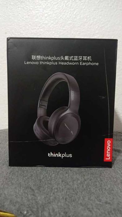 Fones Lenovo sem fio - TH30 - Beje - Novo!!