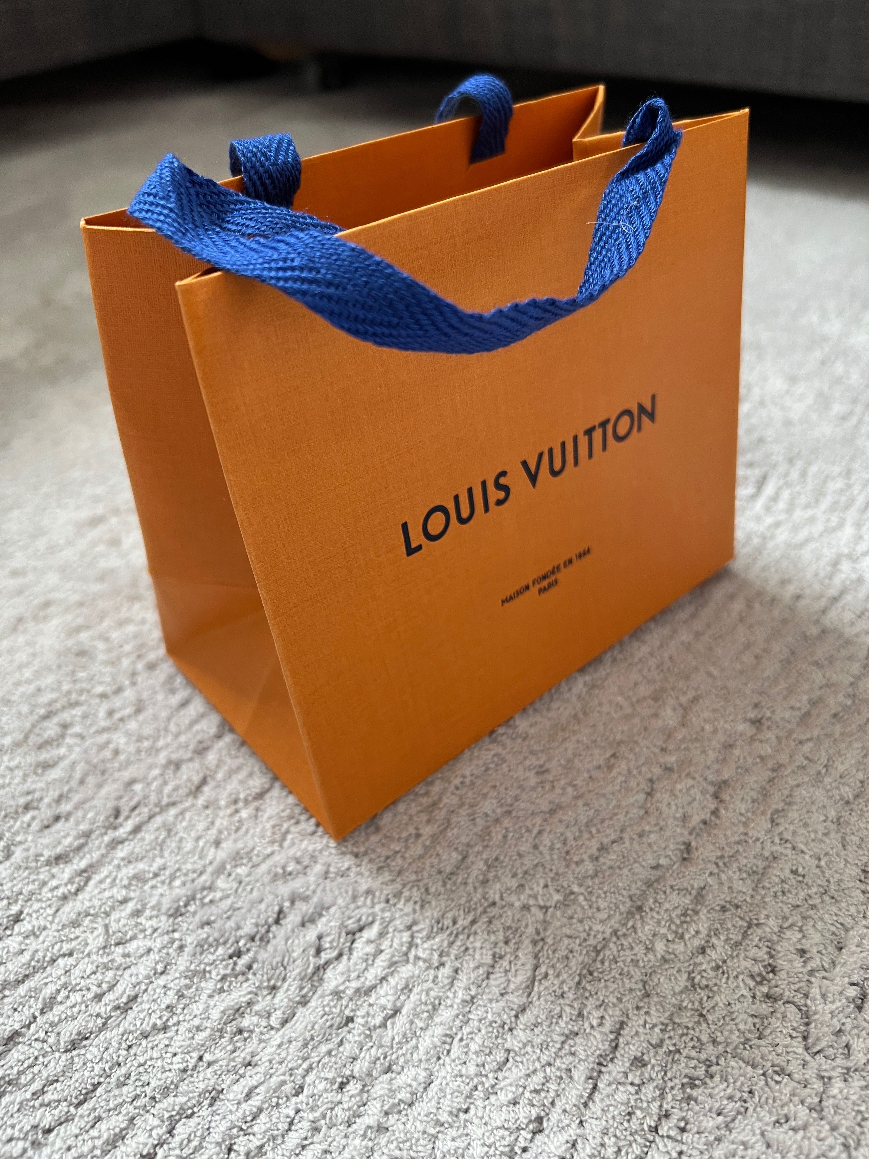 LOUIS Vuitton torba papierowa po zakupach prezentowa