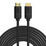 Baseus kabel przewód Hdmi 2.0/4k 30 Hz 3d Hdr 18 Gbps 8 m czarny (cakg