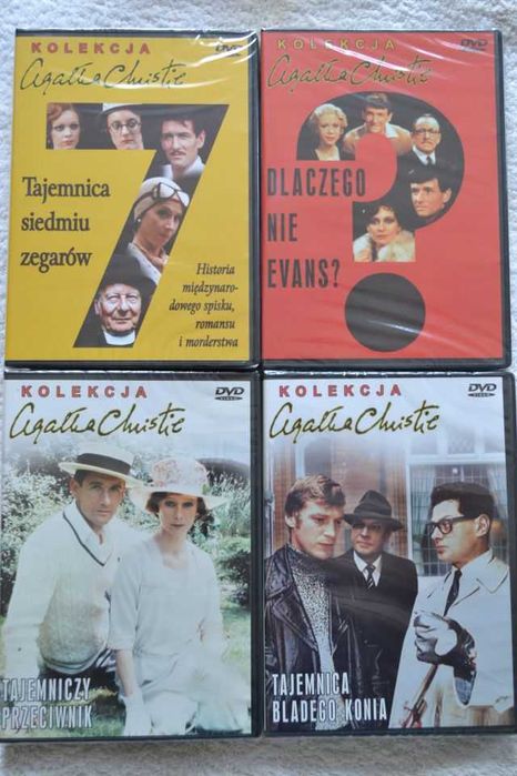 Kolekcja Agathy Christie 4 płyty DVD