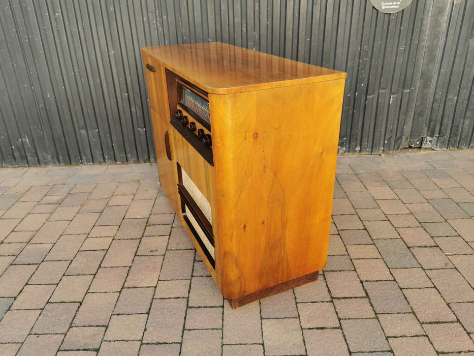 Radio- gramofon SUPRAPHON LE57, Czechosłowacja '50, Prl, RETRO