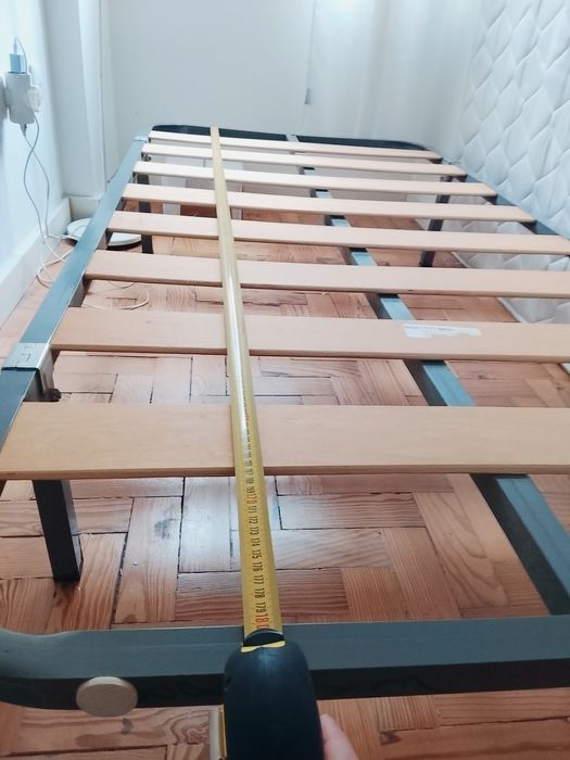 Estrutura cama + colchão