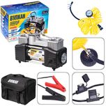 Компресор автомобільний "Вулкан" КА-В12122 150psi/25Amp/90л/клеми