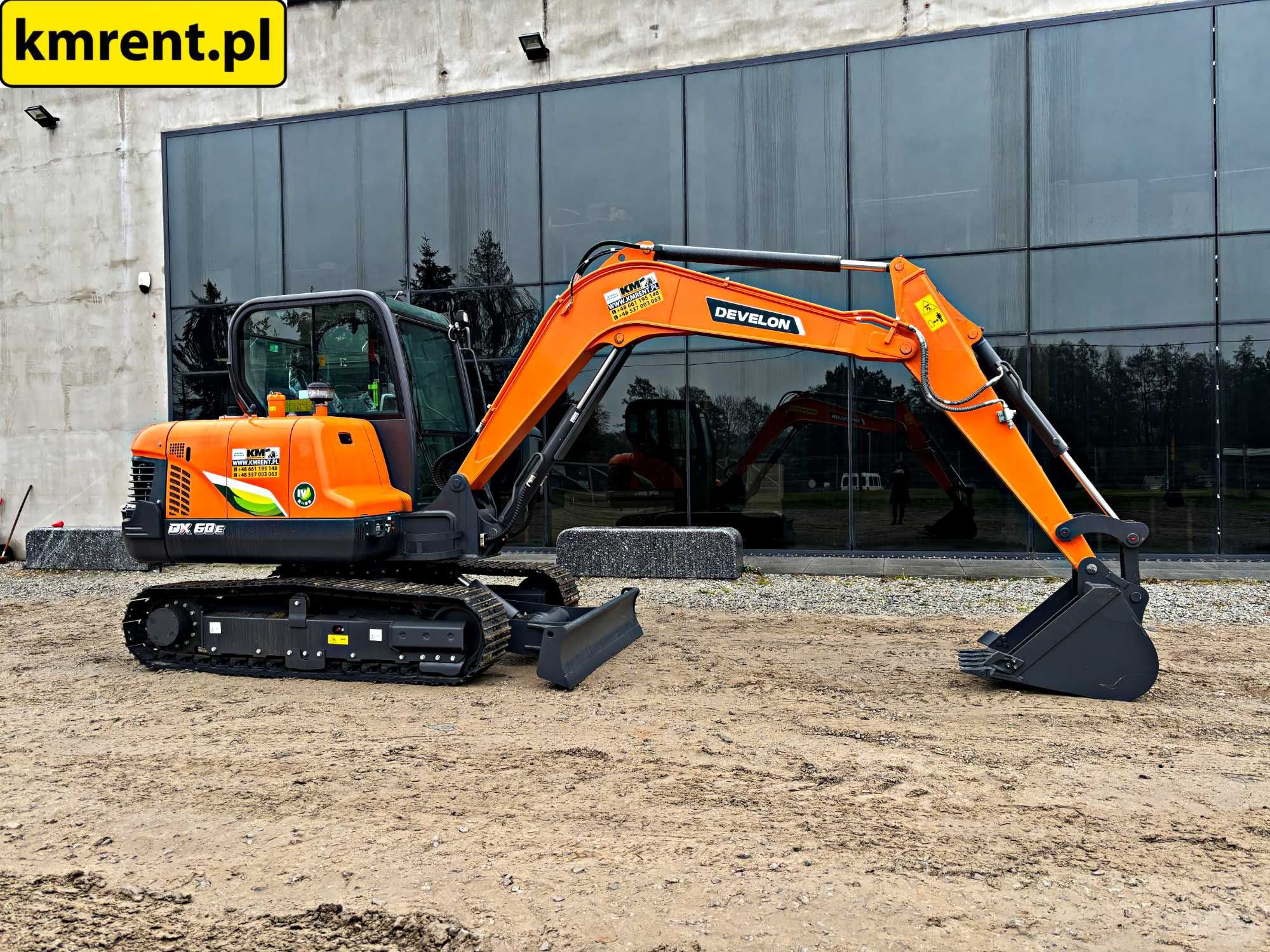 DOOSAN DEVELON DX60E-10N МІНІ-КОПАРКА | JCB 8060, 8065, 8050, 8055,