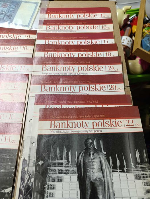 Banknoty polskie - Niezwykła historia kraju i pieniądza - komplet 22