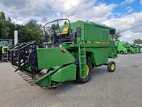 Kombajn zbożowy John Deere 1032 z Niemiec claas mercator 50 consul