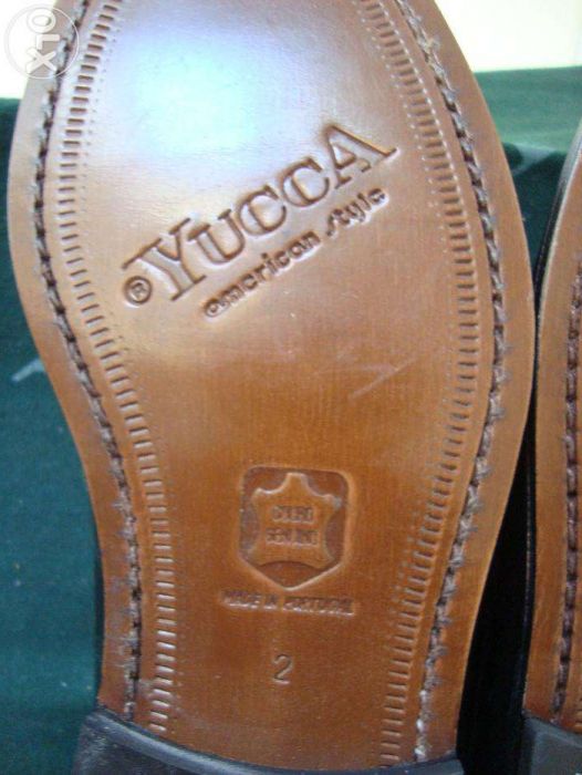 Sapatos YUCCA unissexo nº 35 NOVOS!