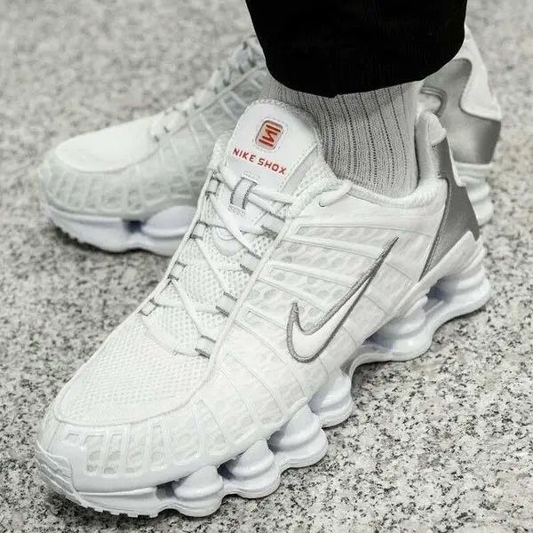 ‼️БЕЗ ПРЕДОПЛАТ‼️41-45 Nike Shox TL white metallic silver / TN dawn dn