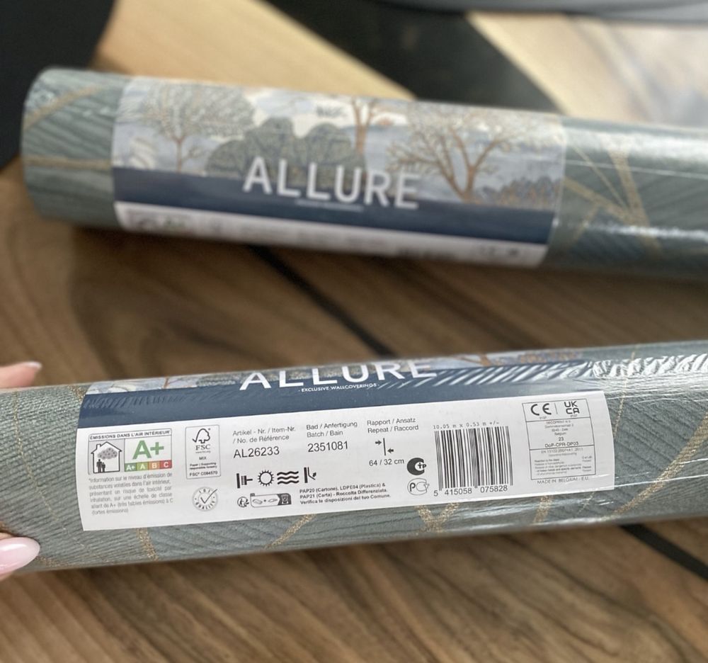 Tapeta liście Decoffprint AL26233 Allure