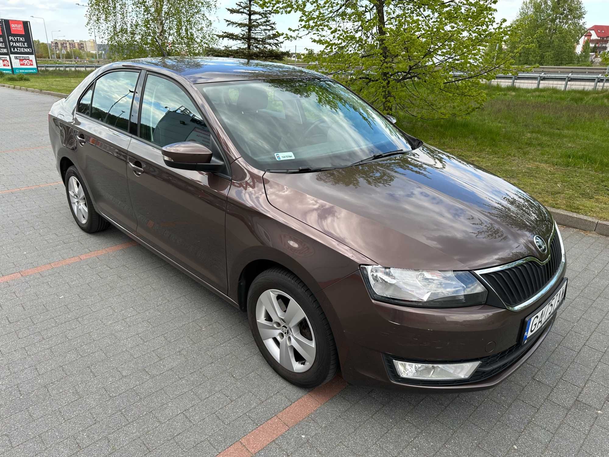 Skoda Rapid 1.2 TSI, Ambition, pierwszy właściciel,