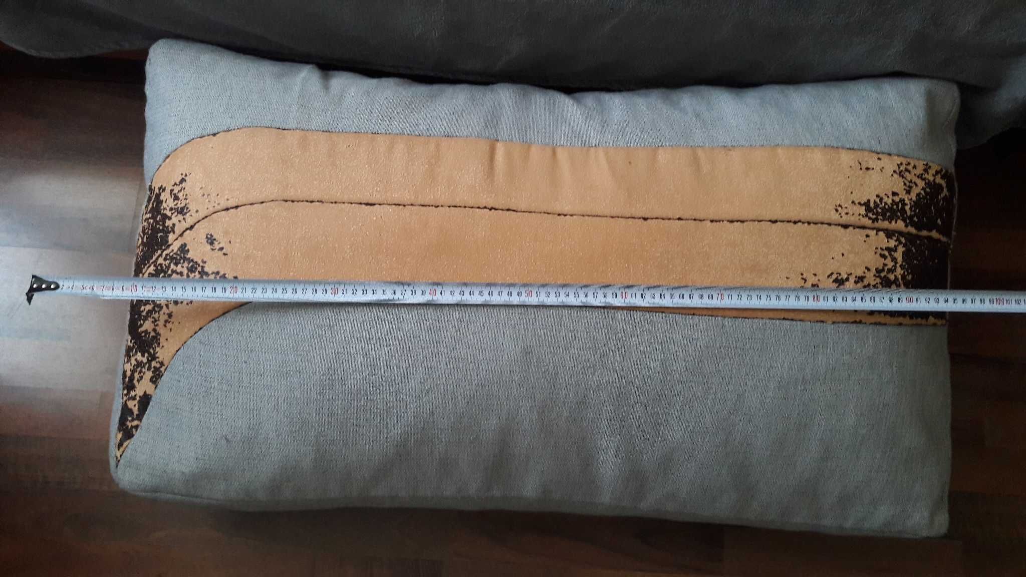 Большая подушка от дивана со сьемным чехлом 100*50 см